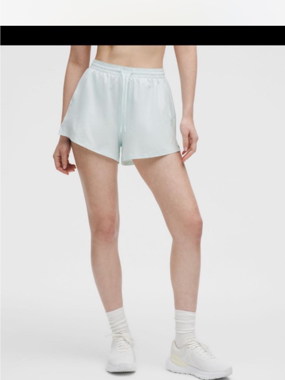 lululemon athletica Pale Mint Athletic Shorts